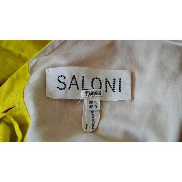 SALONI Neelam Dress Sz 0 - Picture 8 of 8